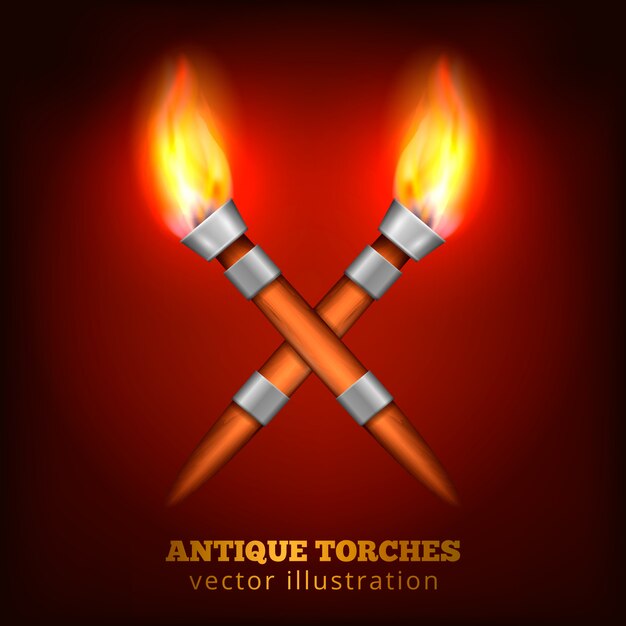 Antorchas Antiguas Realistas