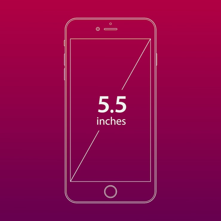 Vector gratuito anuncio rosa de teléfono móvil