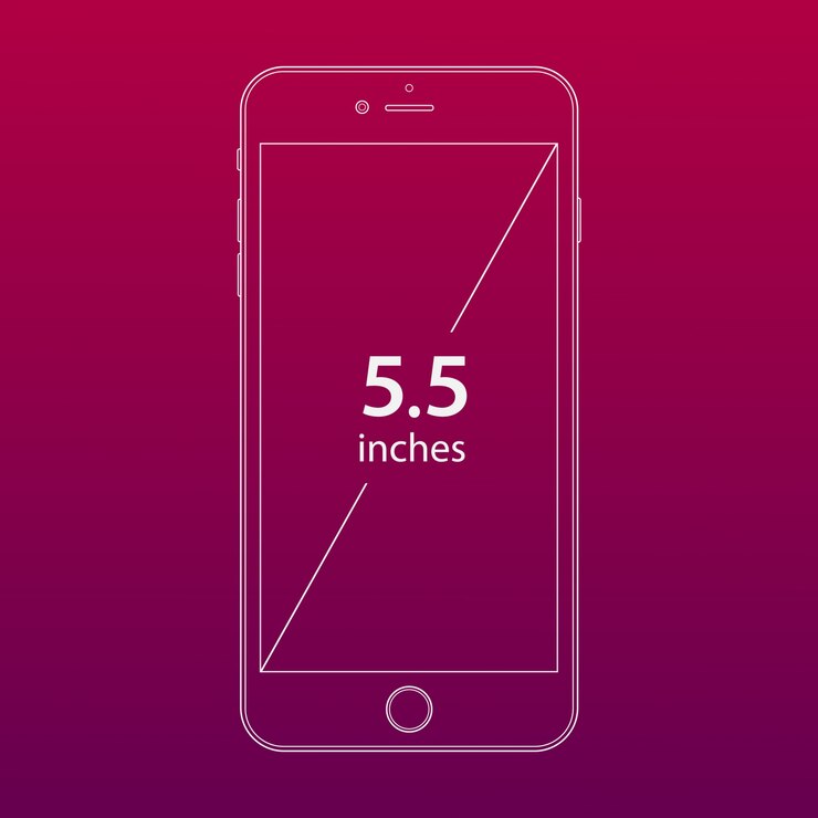 Vector gratuito anuncio rosa de teléfono móvil