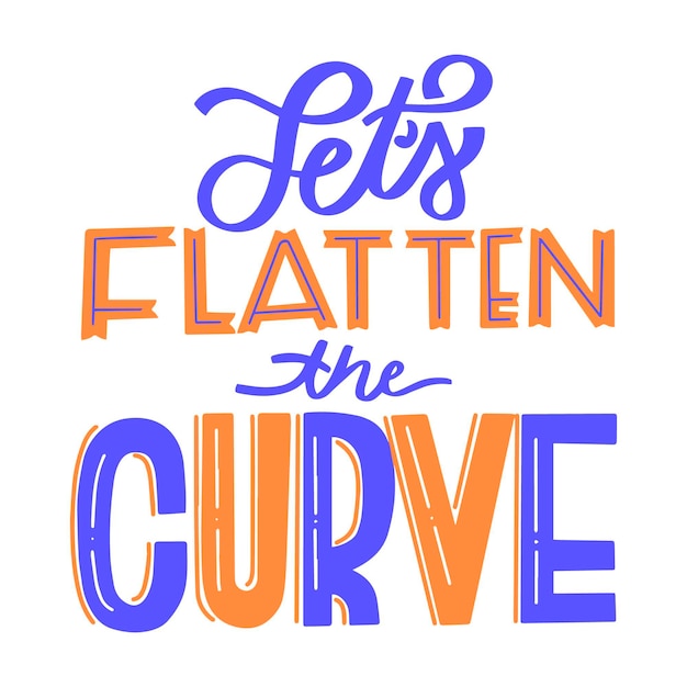 Aplanemos las letras de la curva.
