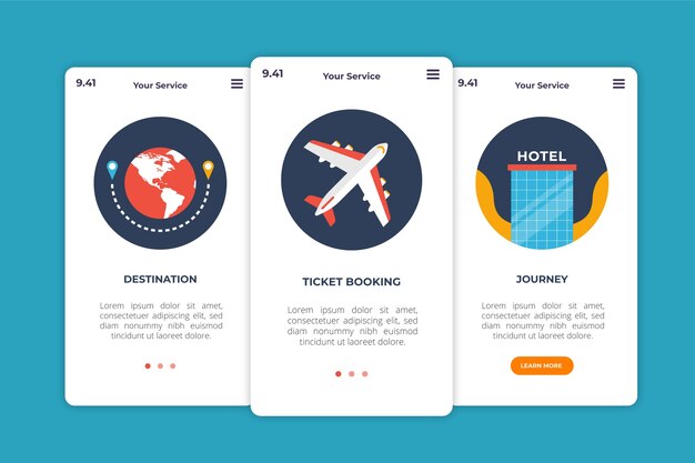 Aplicación de incorporación para viajar