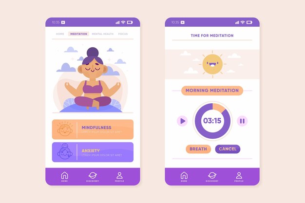 Aplicación de meditación