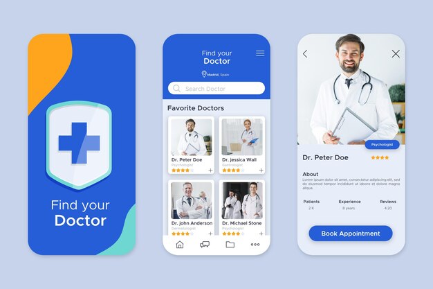 Aplicación de reserva médica