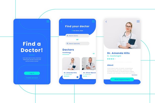 Aplicación de reserva médica