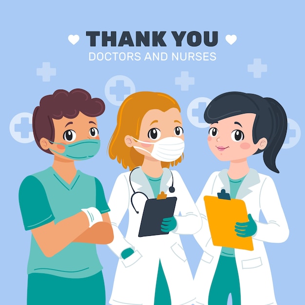 Apreciación de médicos y enfermeras.