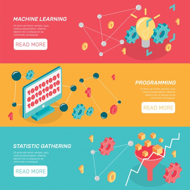 Aprendizaje automático de banners horizontales