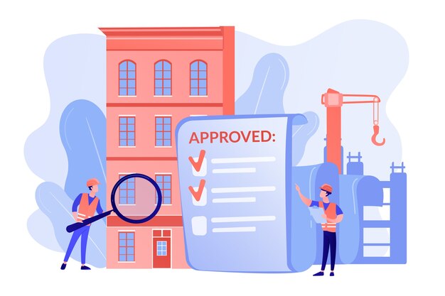 Aprobación del proyecto arquitectónico, control de seguridad