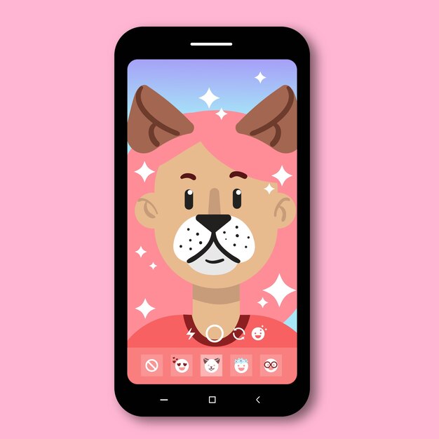 Ar animal filtro de instagram