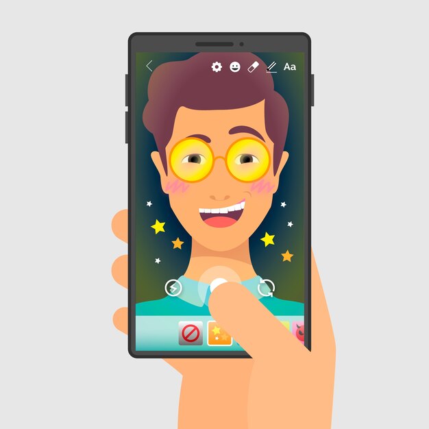 Ar instagram filtro de redes sociales
