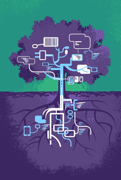 Arbol con conexiones internas