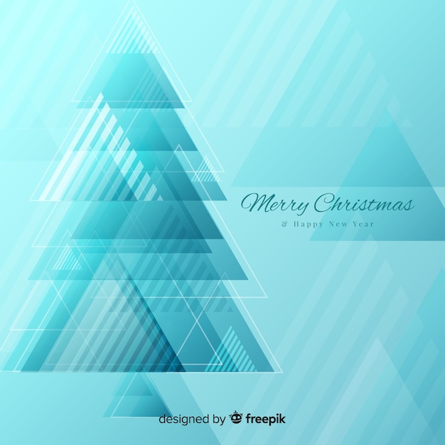 árbol de Navidad abstracto