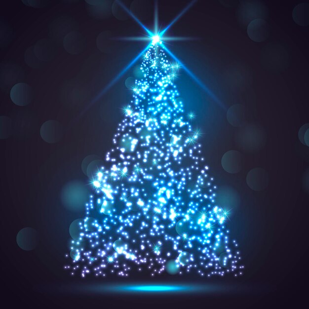 árbol de Navidad abstracto