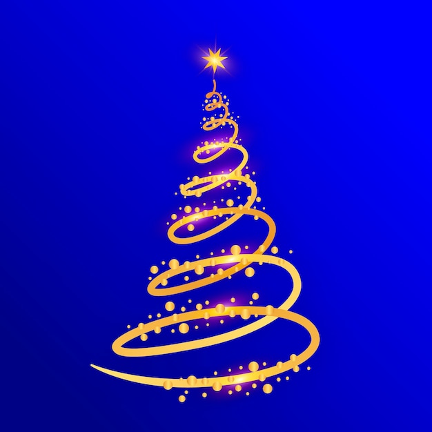 árbol de Navidad abstracto