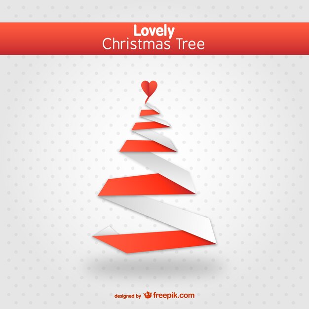 Árbol de Navidad con corazón
