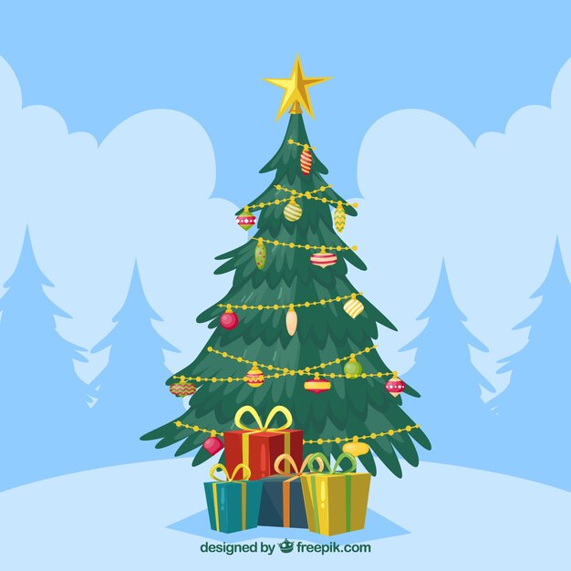 árbol de navidad decorativo