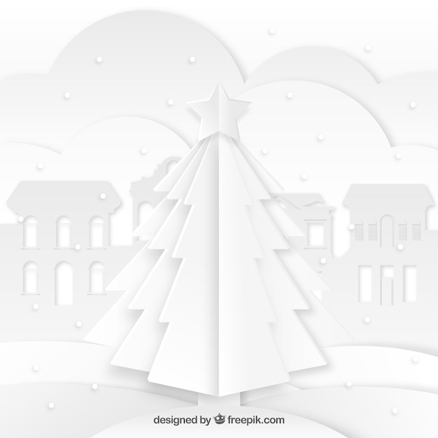 Vector gratuito Árboles decorativos de navidad