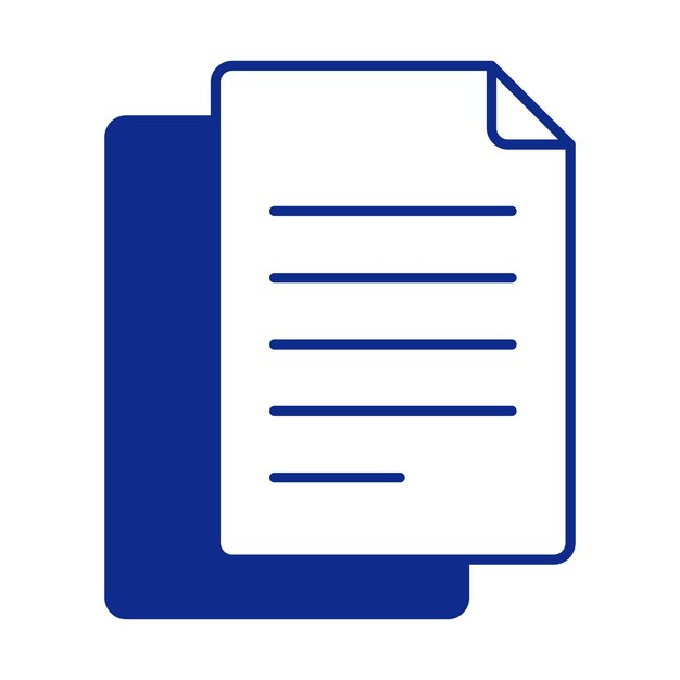Los archivos de color azul