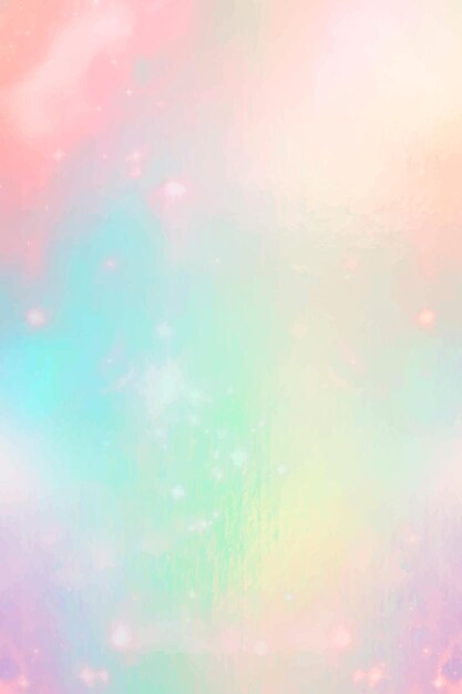 Arco iris de vector chispeando fondo de textura de hormigón en colores pastel