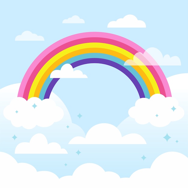 Arcoiris en el cielo