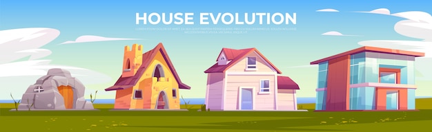 Arquitectura de la evolución de la casa