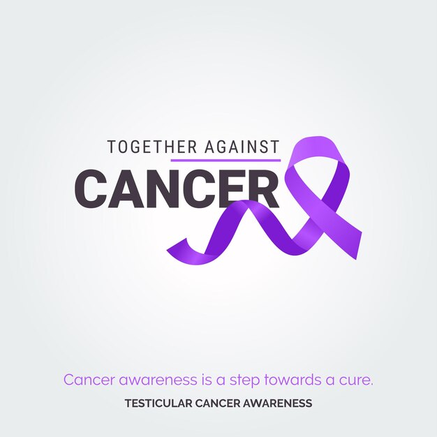 Arte por una causa Carteles de concientización sobre el cáncer testicular