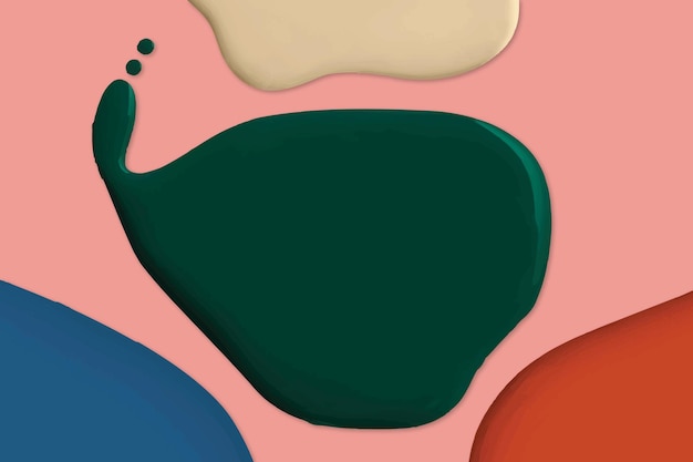 Arte creativo del vector del fondo abstracto de la pintura colorida en estilo moderno