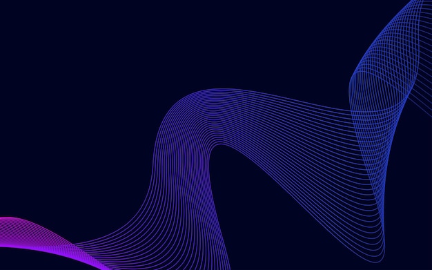 Arte de línea creativa Ilustración vectorial EPS 10 Elementos de diseño creados con la herramienta Mezclar