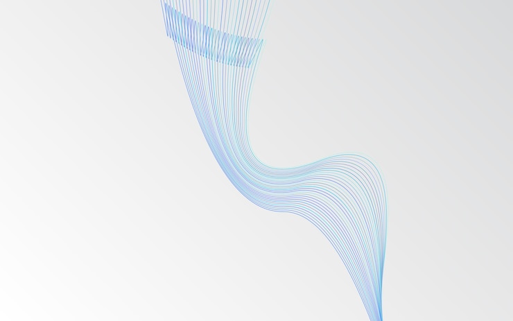 Vector gratuito arte de línea creativa ilustración vectorial eps 10 elementos de diseño creados con la herramienta mezclar