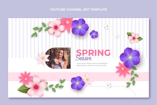 Arte realista del canal de youtube de primavera.