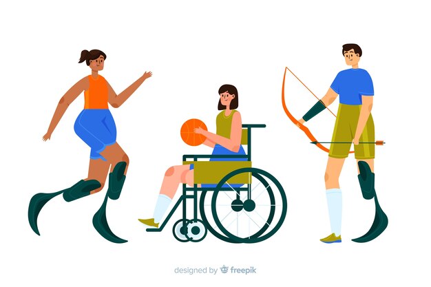 Atleta discapacitado