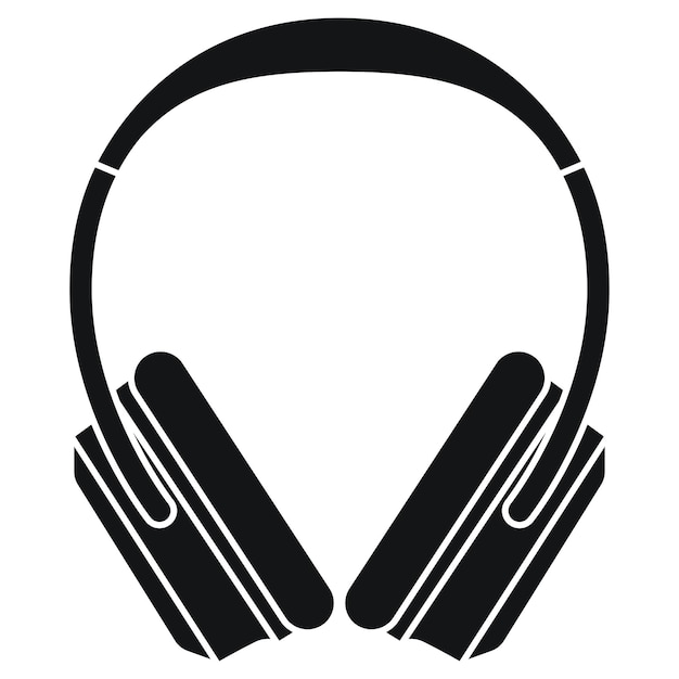 icono de auriculares dj, estilo de esquema 14623546 Vector en Vecteezy