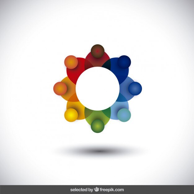 Avatares circulares logo