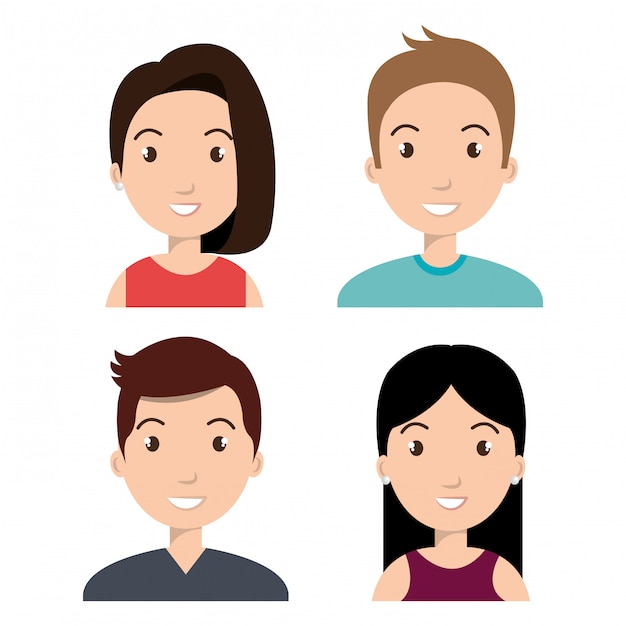 avatares personas diseñan