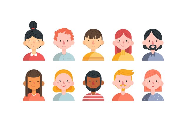 Avatares de personas