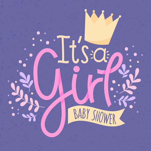Baby shower para niña