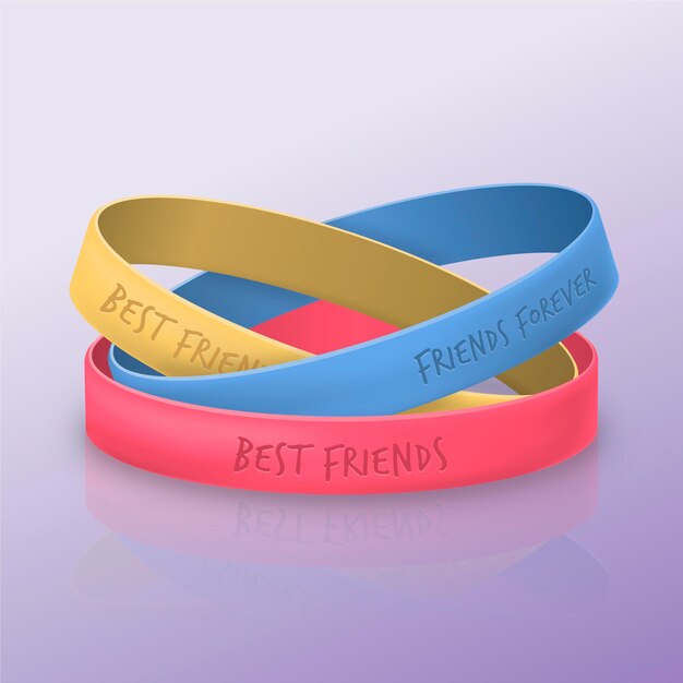 Banda de amistad realista