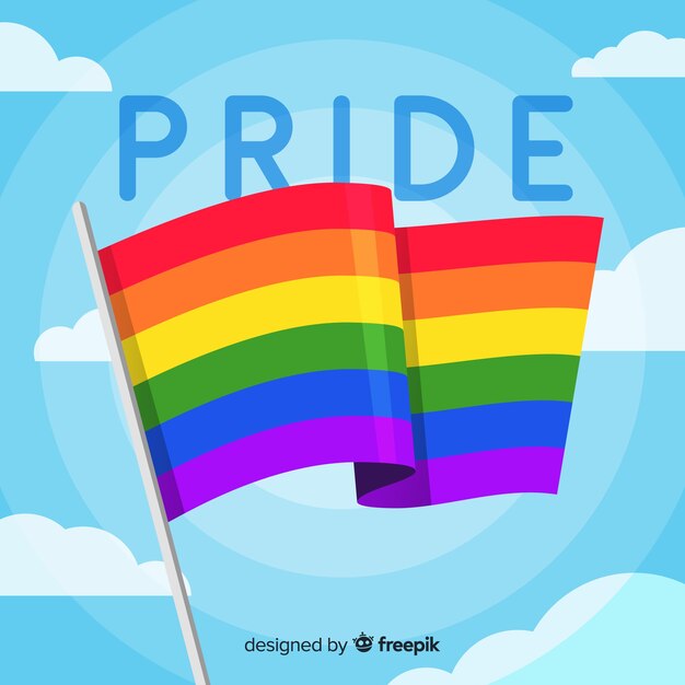 Bandera del día del orgullo