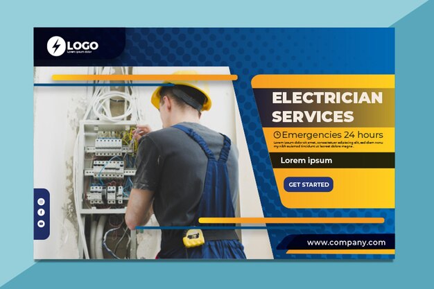 Bandera de electricista