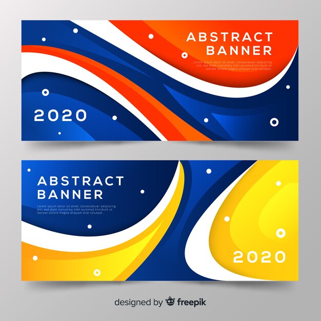 Banderas abstractas