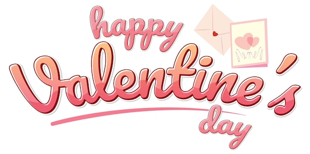 Vector gratuito banderas de cartas de amor para el día de san valentín