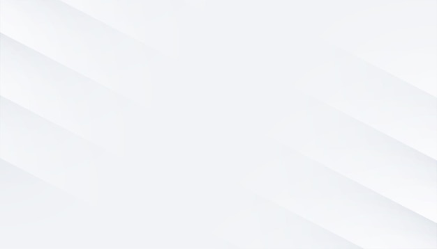Banner abstracto neumórfico blanco y simple para una apariencia elegante