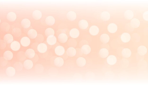 banner bokeh brillante con efecto desenfocado para su vector de diseño