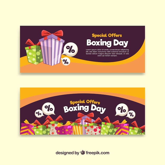 Banner de boxing day