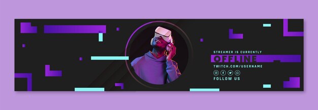 Banner de contracción de tecnología de inteligencia artificial