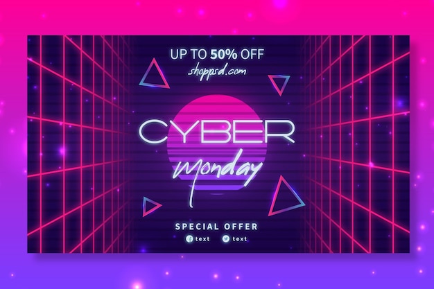 Banner de Cyber Monday