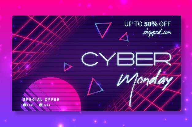 Banner de Cyber Monday