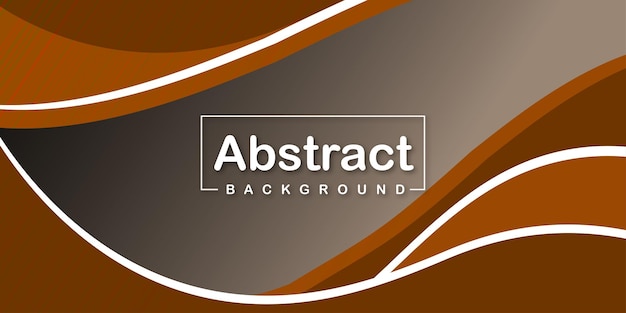 Vector gratuito banner de diseño multipropósito de fondo colorido gris marrón abstracto