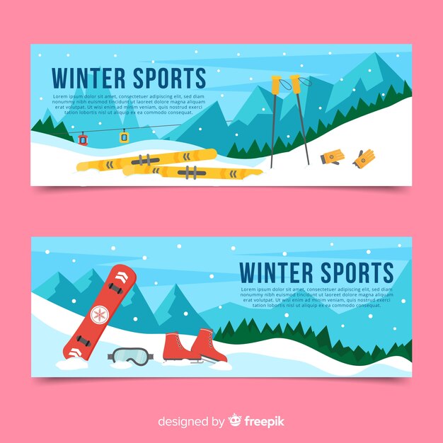 Banner equipación deporte enterrada