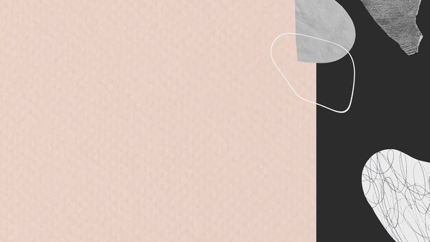 Banner de fondo con textura rosa y negro