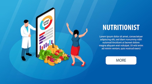 Banner horizontal nutricionista